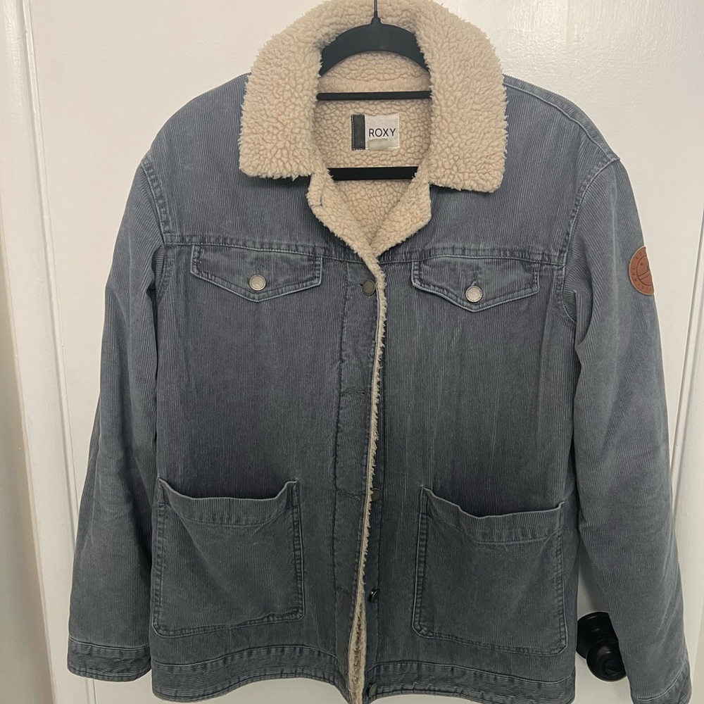 Roxy Cream Sherpa Jacket